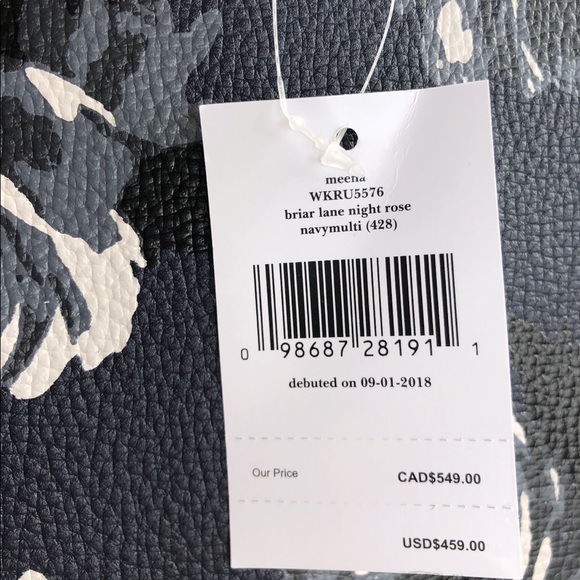 Gaby’sBags👜💕- NWT Kate Spade Satchel Floral - Picture 6 of 7